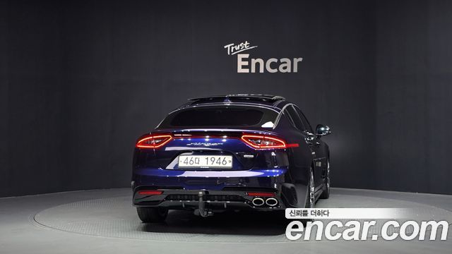 Kia Stinger из Кореи Encar