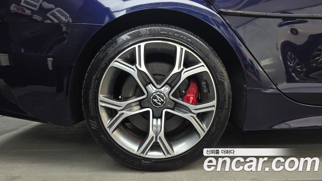 Kia Stinger из Кореи Encar