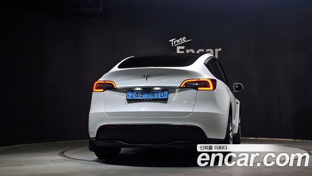 Tesla Model Y из Кореи Encar