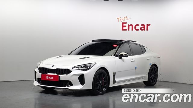 Kia Stinger из Кореи Encar