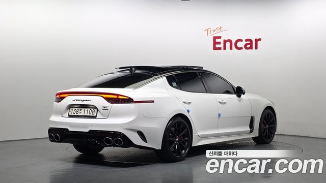 Kia Stinger из Кореи Encar