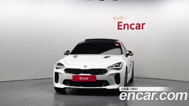 Kia Stinger из Кореи Encar