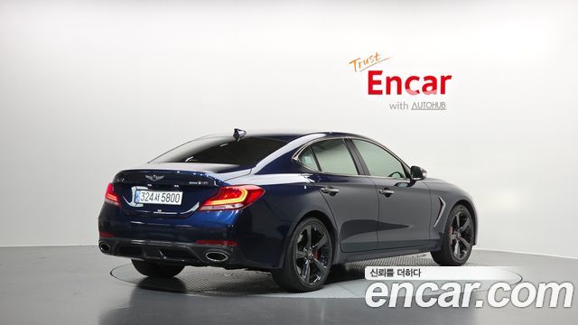 Genesis G70 3.3T Sport AWD Elite — пробег 101 217 км — фото 2 из 5