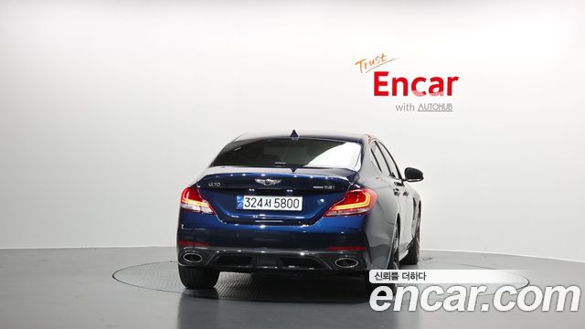 Genesis G70 3.3T Sport AWD Elite — пробег 101 217 км — фото 4 из 5