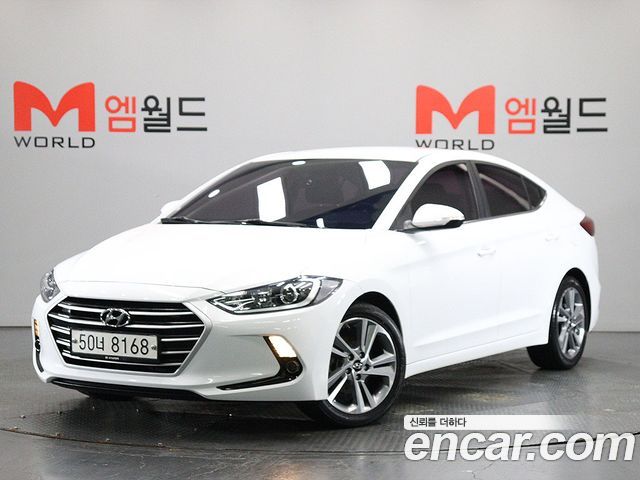 Hyundai AVANTE из Кореи Encar
