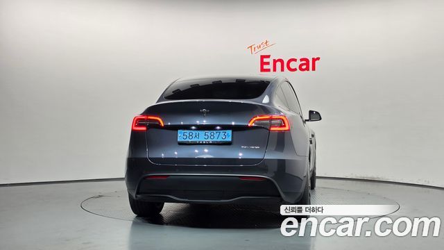 Tesla Model Y из Кореи Encar