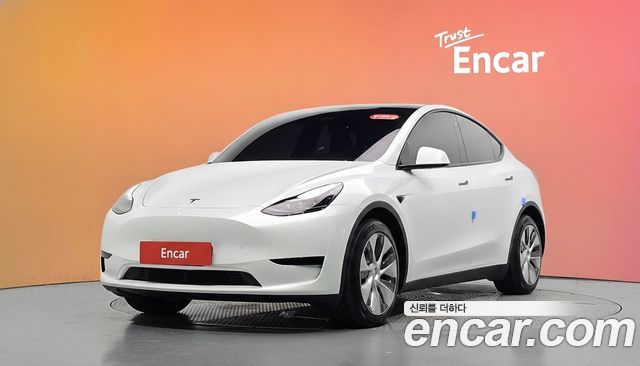 Tesla Model Y из Кореи Encar