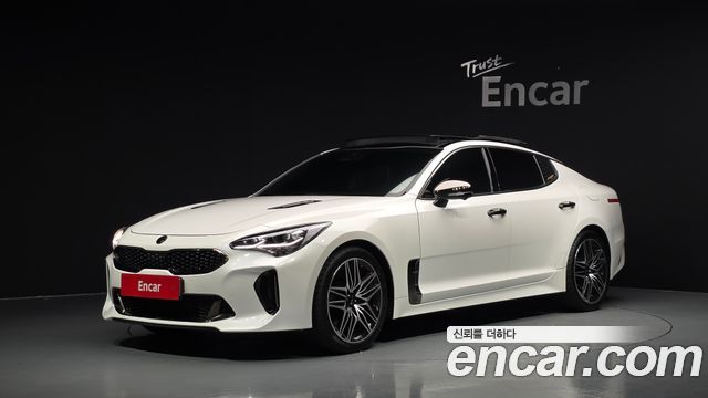 Kia Stinger из Кореи Encar