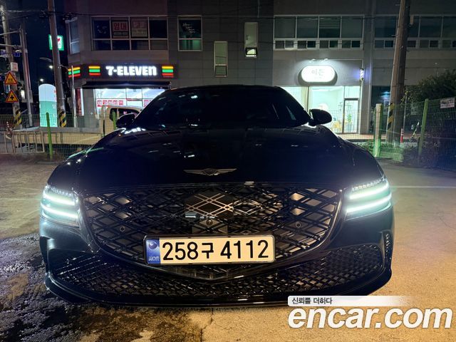 Genesis G80 Gasoline 2.5 Turbo AWD Black — пробег 18 000 км — фото 1 из 5