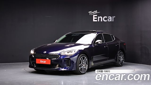 Kia Stinger из Кореи Encar