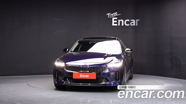 Kia Stinger из Кореи Encar