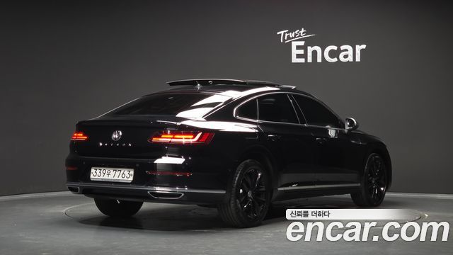 Volkswagen Arteon из Кореи Encar