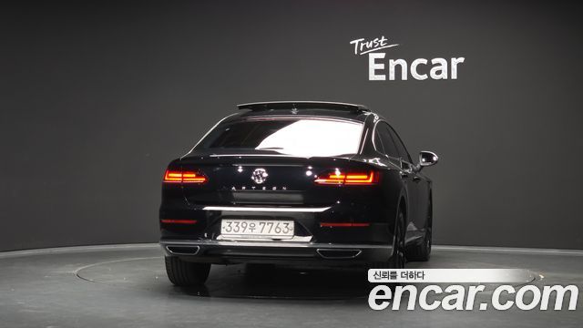 Volkswagen Arteon из Кореи Encar