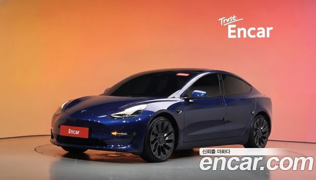 Tesla Model 3 из Кореи Encar