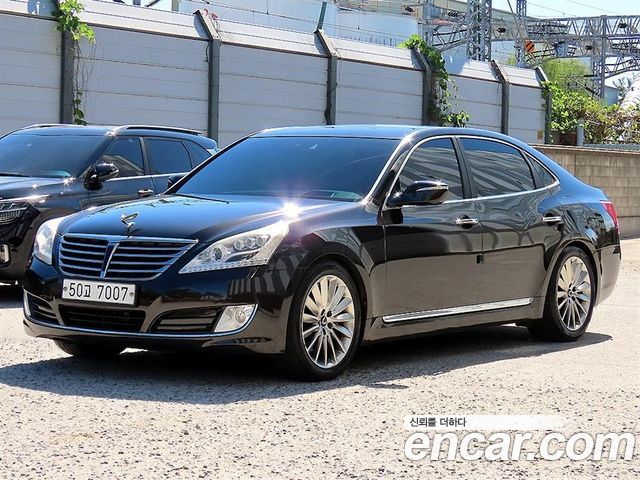Hyundai Equus из Кореи Encar
