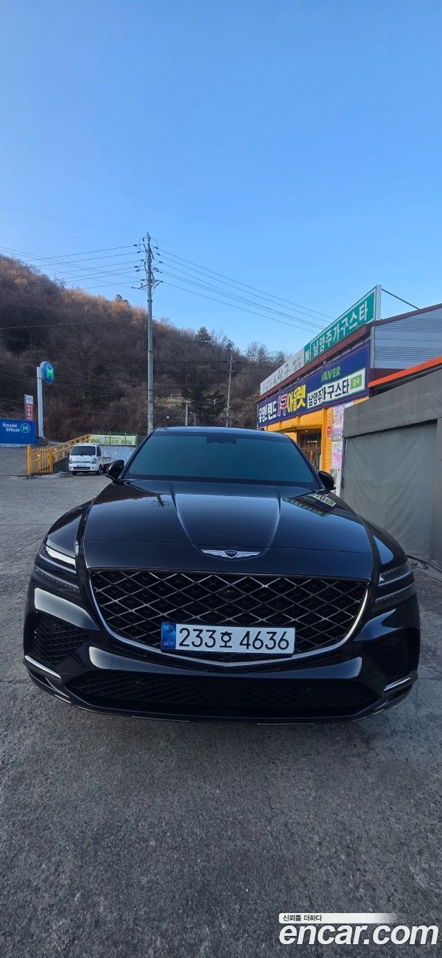 Genesis GV80 3.5T e-S/C Gasoline AWD — пробег 15 708 км — фото 1 из 5