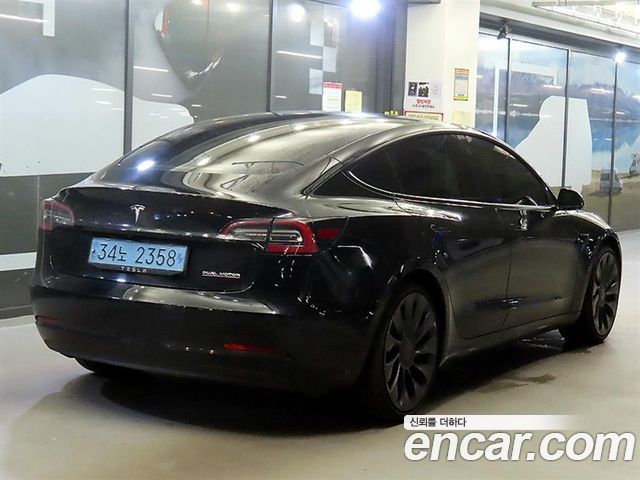 Tesla Model 3 из Кореи Encar
