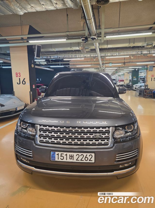 Land Rover Range Rover из Кореи Encar
