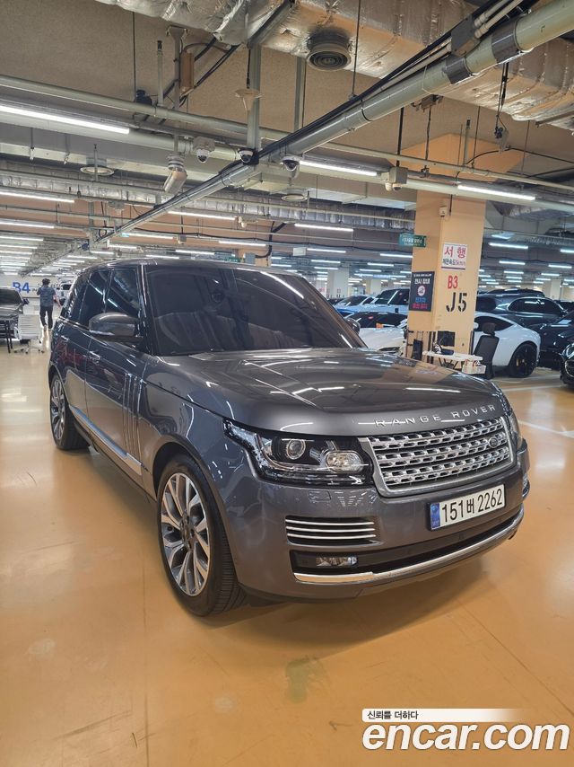 Land Rover Range Rover из Кореи Encar
