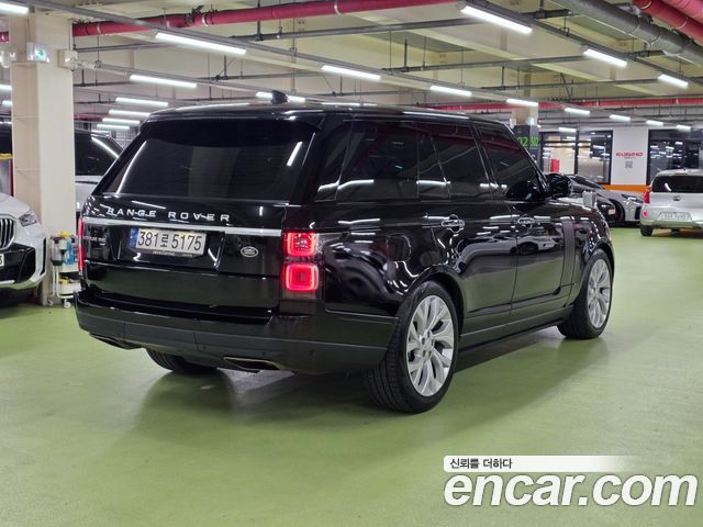 Land Rover Range Rover из Кореи Encar