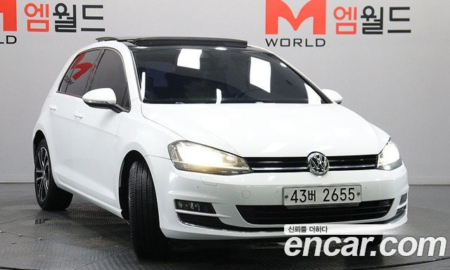Volkswagen Golf из Кореи Encar