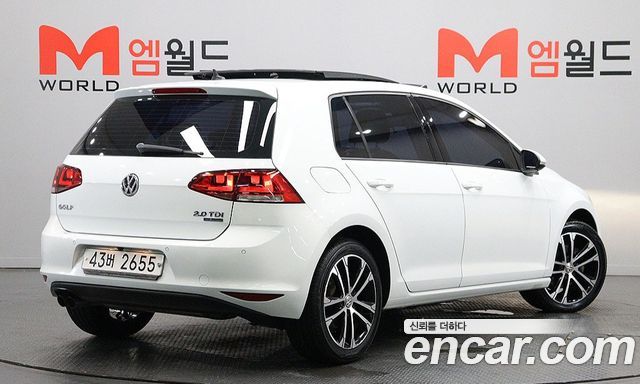 Volkswagen Golf из Кореи Encar