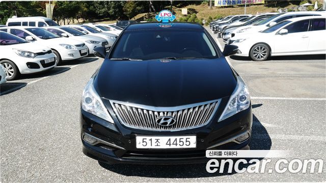 Hyundai Grandeur из Кореи Encar