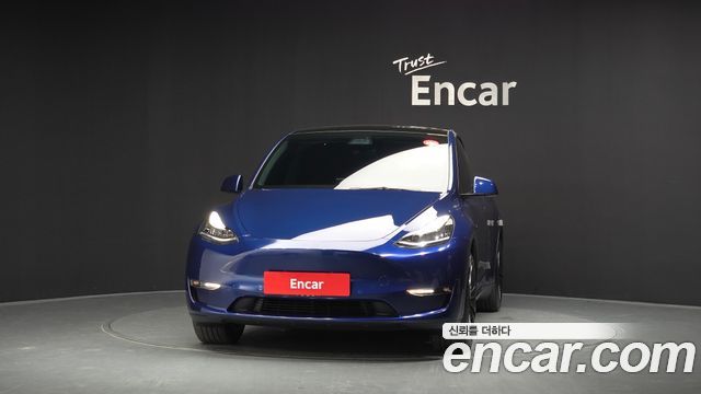 Tesla Model Y из Кореи Encar