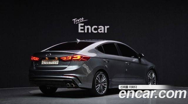 Hyundai AVANTE 1.6 Turbo Sport — пробег 87 450 км — фото 2 из 5