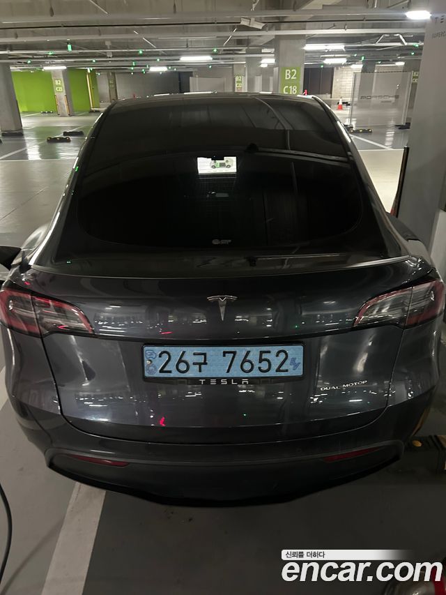 Tesla Model Y из Кореи Encar