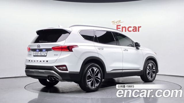 Hyundai Santafe из Кореи Encar