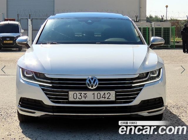 Volkswagen Arteon из Кореи Encar