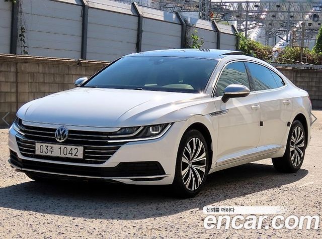 Volkswagen Arteon из Кореи Encar