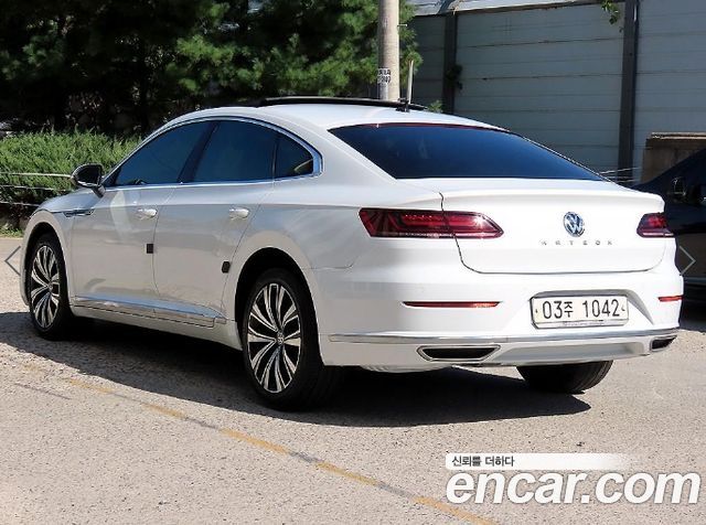 Volkswagen Arteon из Кореи Encar