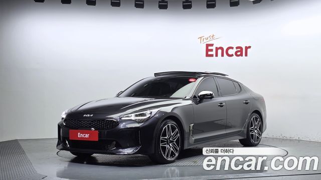 Kia Stinger из Кореи Encar