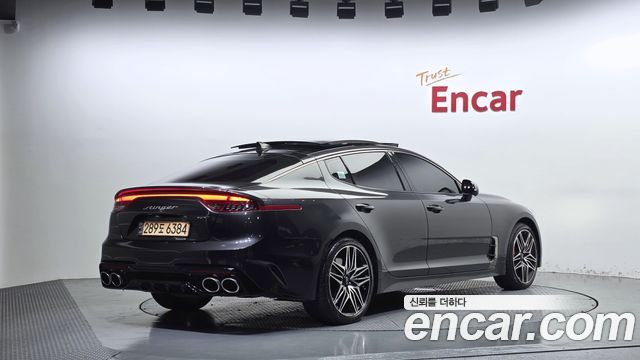 Kia Stinger из Кореи Encar