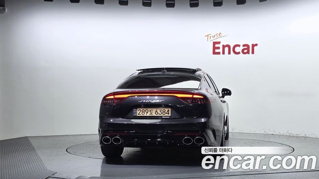 Kia Stinger из Кореи Encar