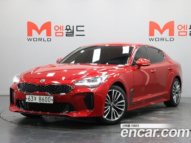 Kia Stinger 2.0 Turbo AWD Platinum — пробег 127 842 км — фото 1 из 5
