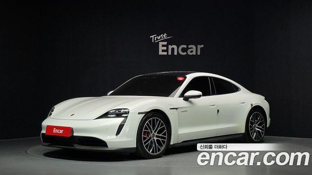 Porsche Taycan из Кореи Encar