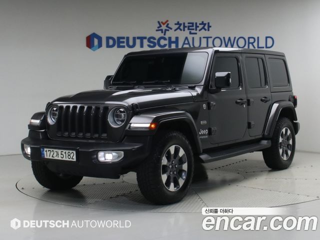 Jeep Wrangler из Кореи Encar