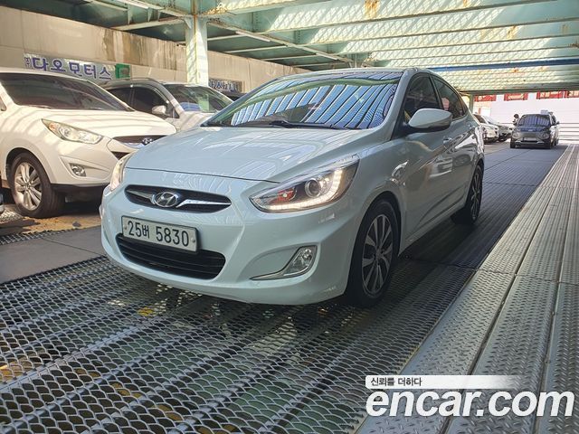 Hyundai Accent из Кореи Encar
