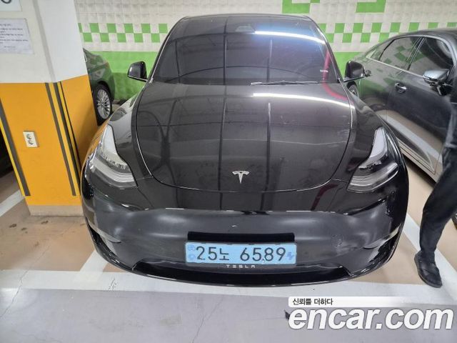 Tesla Model Y Long Range AWD — пробег 119 999 км — фото 1 из 5