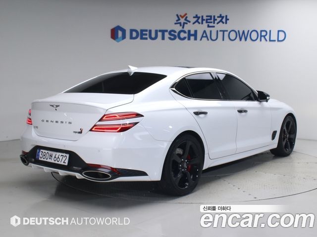 Genesis G70 Gasoline 2.0T 2WD — пробег 90 637 км — фото 2 из 5