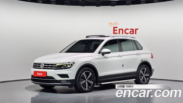 Volkswagen Tiguan из Кореи Encar