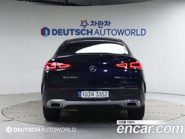 Mercedes-Benz GLE-Class GLE400d 4MATIC Coupe — пробег 54 770 км — фото 4 из 5
