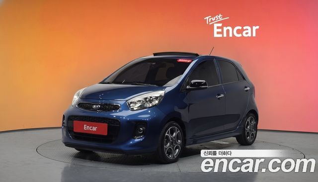 Kia morning из Кореи Encar