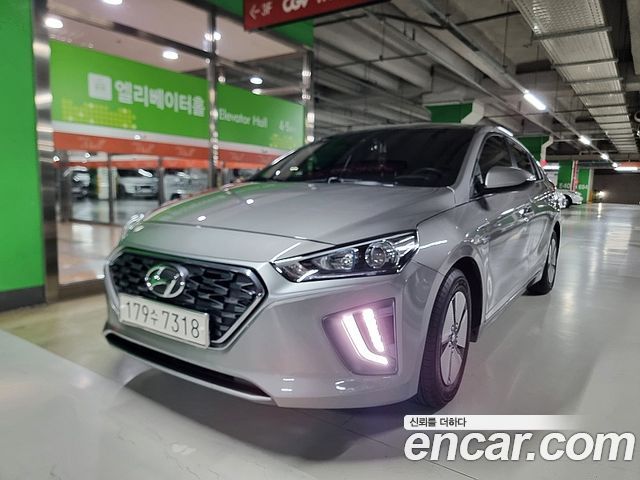 Hyundai Ioniq из Кореи Encar