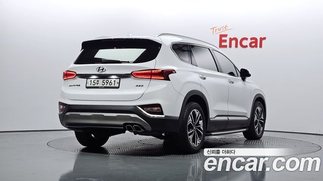 Hyundai Santafe из Кореи Encar