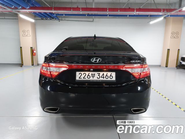Hyundai Grandeur из Кореи Encar
