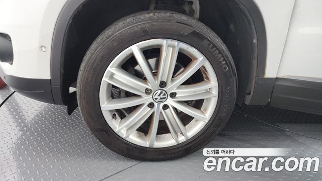 Volkswagen Tiguan из Кореи Encar
